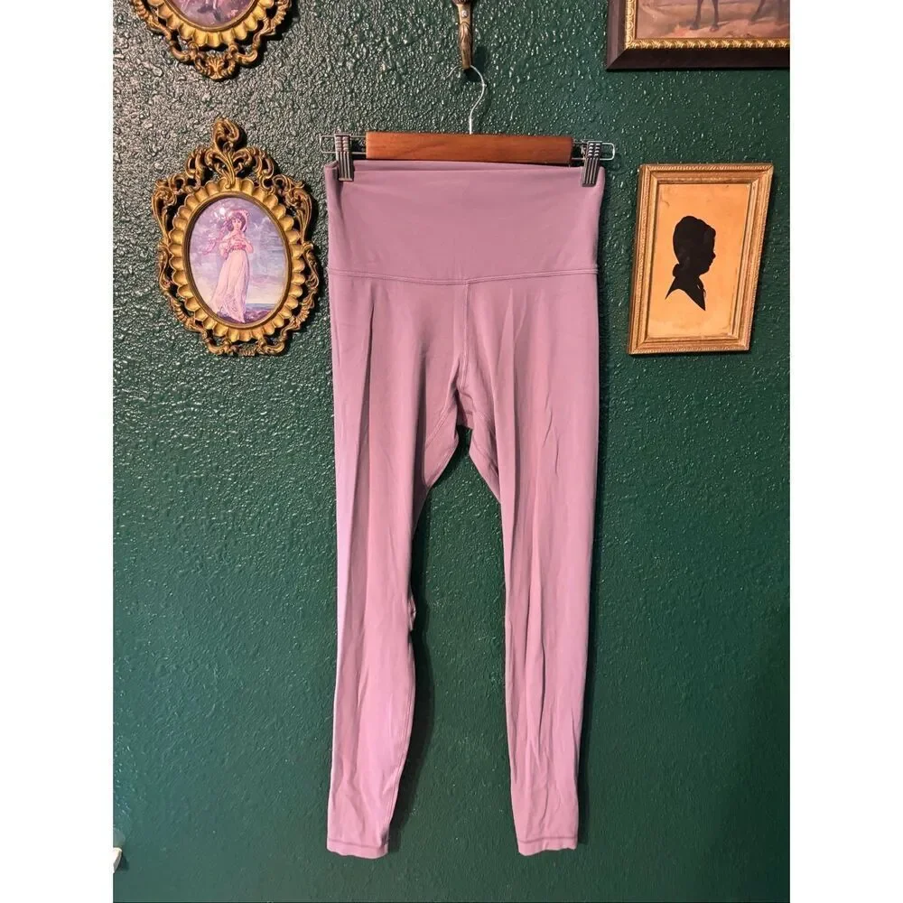 Lululemon Align Leggings Size 6 Purple 28 Inch